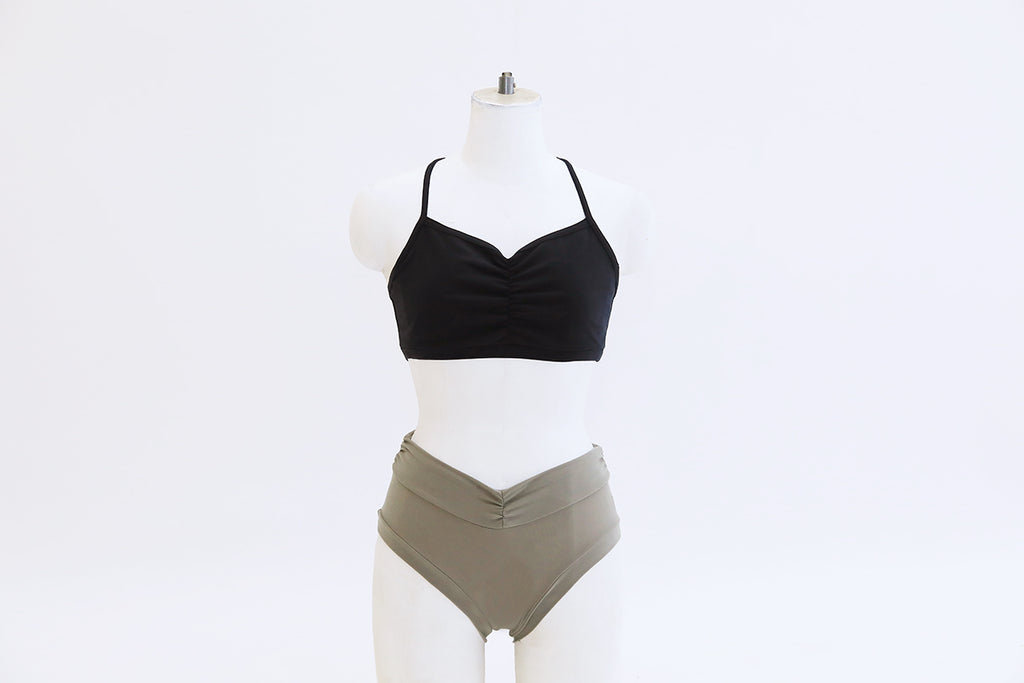【見せブラにも使えるスポーツブラ】Primula Top Black