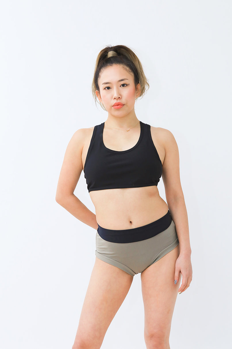 【後ろ姿がキレイに見える2wayポールダンスパンツ】Cineraria Shorts Beige